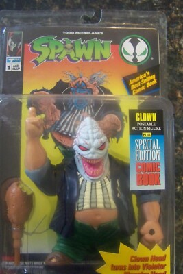 【未開封】 CLOWN IV スポーン ヴァリアント ピザ版アメコミ フィギュア SPAWN Comics, THE CLOWN with Violator head action figure MOC | eBay