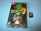 Luigi's Mansion 3 Nintendo Switch Game w/Case