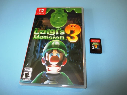 Luigi's Mansion 3 Nintendo Switch Game w/Case