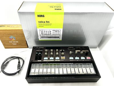 KORG Volca FM 2 Synthesizer Digital Battery Operated Built-In Speaker Black