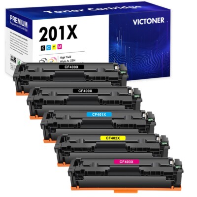 High Yield CF400X 201X Toner for HP Color Laser Jet Pro MFP M277n M277c6 M252dw