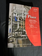 Food & Beverage Market Place 2016, Volume 2 Paperback — Good
