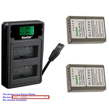 Kastar Battery LZD2 USB Charger for Olympus BLN-1 BLN1 Olympus PEN-F Camera