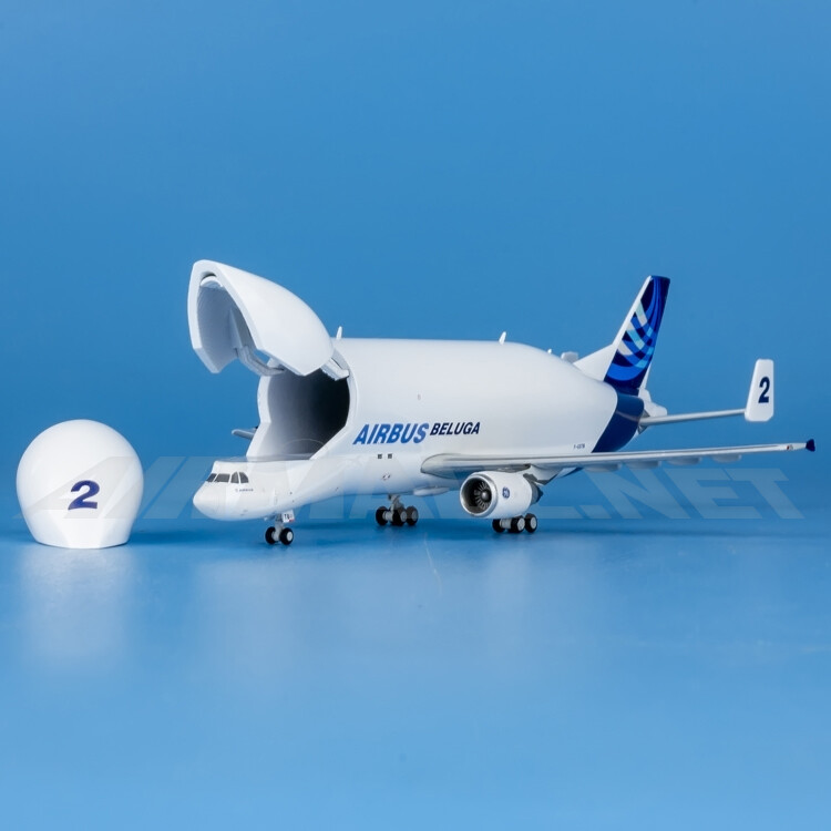 航空機・ヘリコプター JC Wings 1:400 A300-600ST F-GSTF Airbus Transport International Airbus A300-600ST F-GSTA