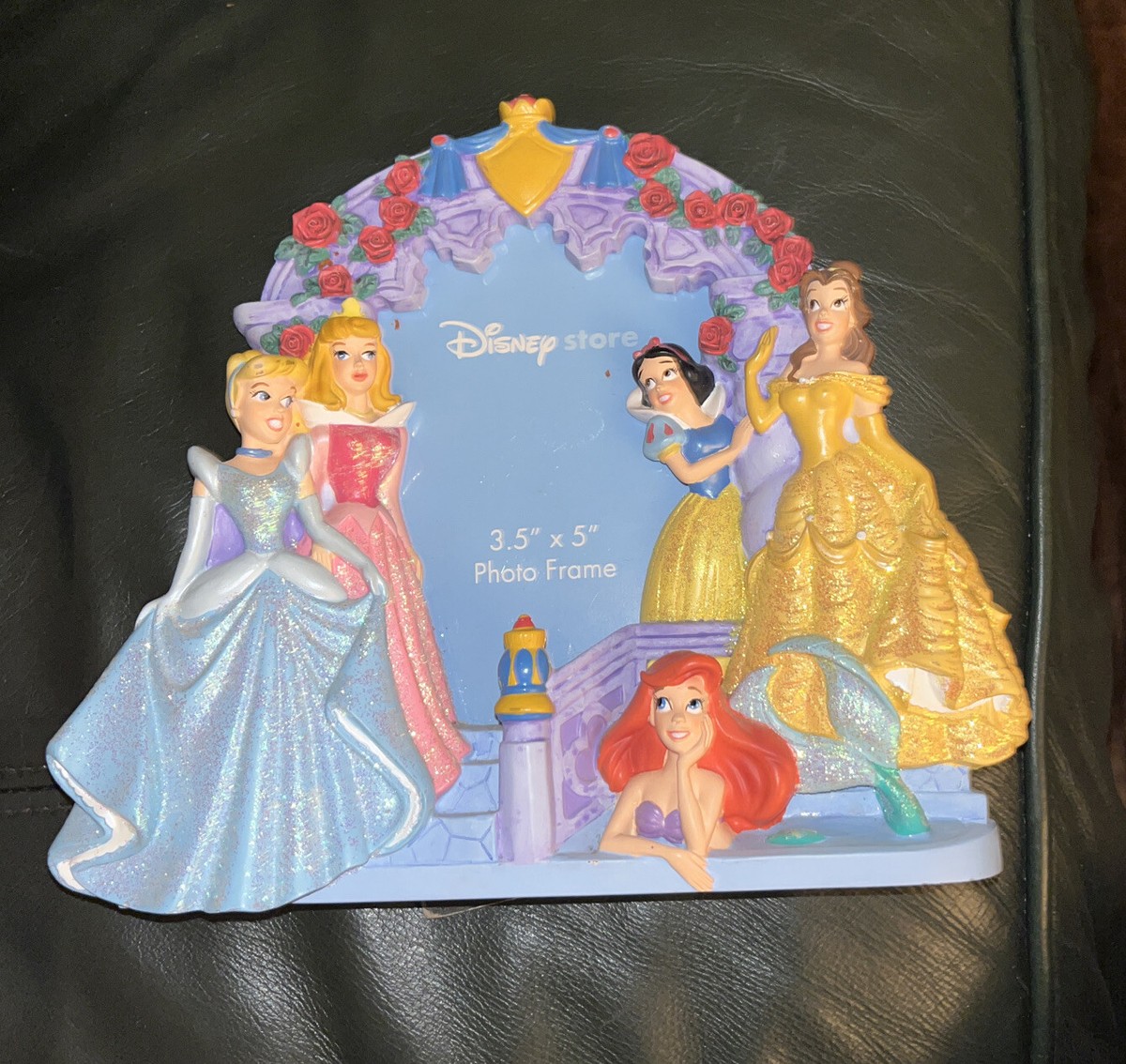 Disney Authentic Princess Photo Picture Frame 3D Fully Sculpted | eBay