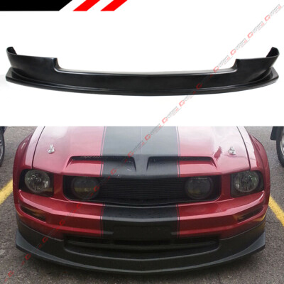 Front Bumper Lip Spoiler Splitter For 2005-2009 Ford Mustang S-197 V6 (Unpainted)