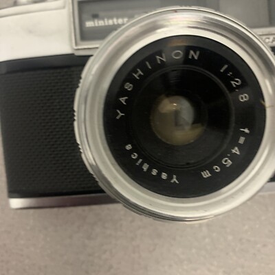 Yashica Minister D 35mm Rangefinder Camera w/ Yashica f=4.5cm Lens
