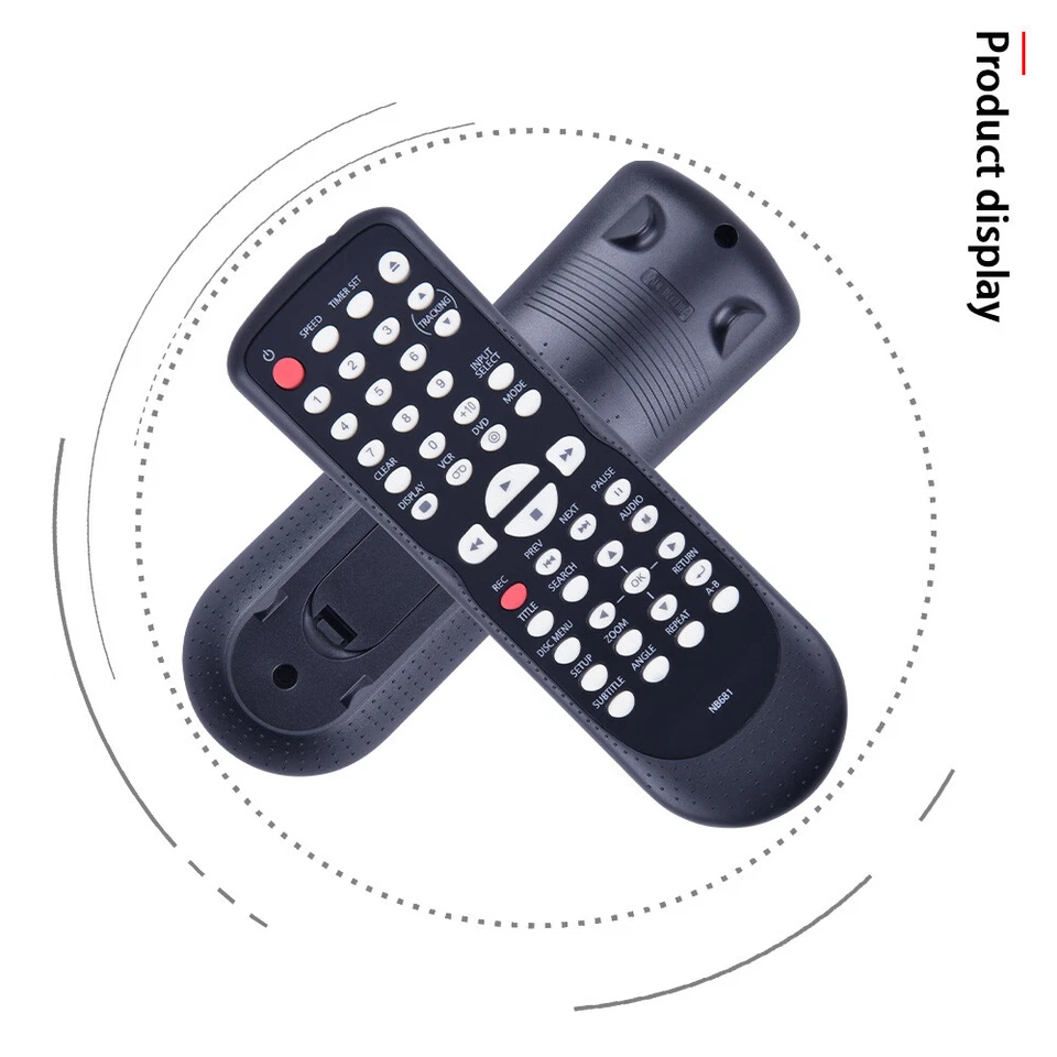 NB681 Remote Control For Funai DVD Player VCR CDV225FX4 DV220FX4 DV220FX4A - Image 3 of 4