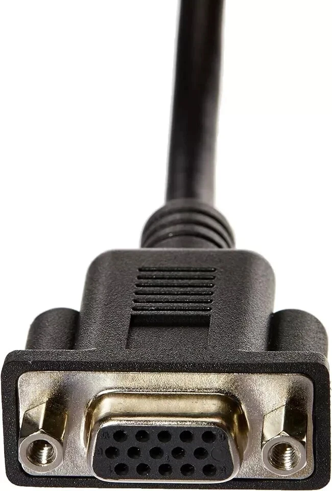 BENFEI VGA 15 pin Male Splitter, to 2 Dual Male 15 PIN Y Adapter Cable Lead new - Image 4 of 4