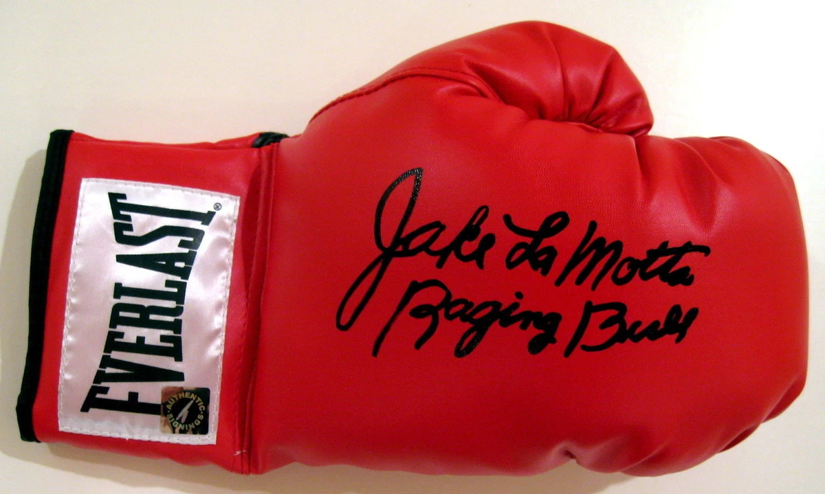 Jake Lamotta In Autographed Boxing Gloves for sale | eBay