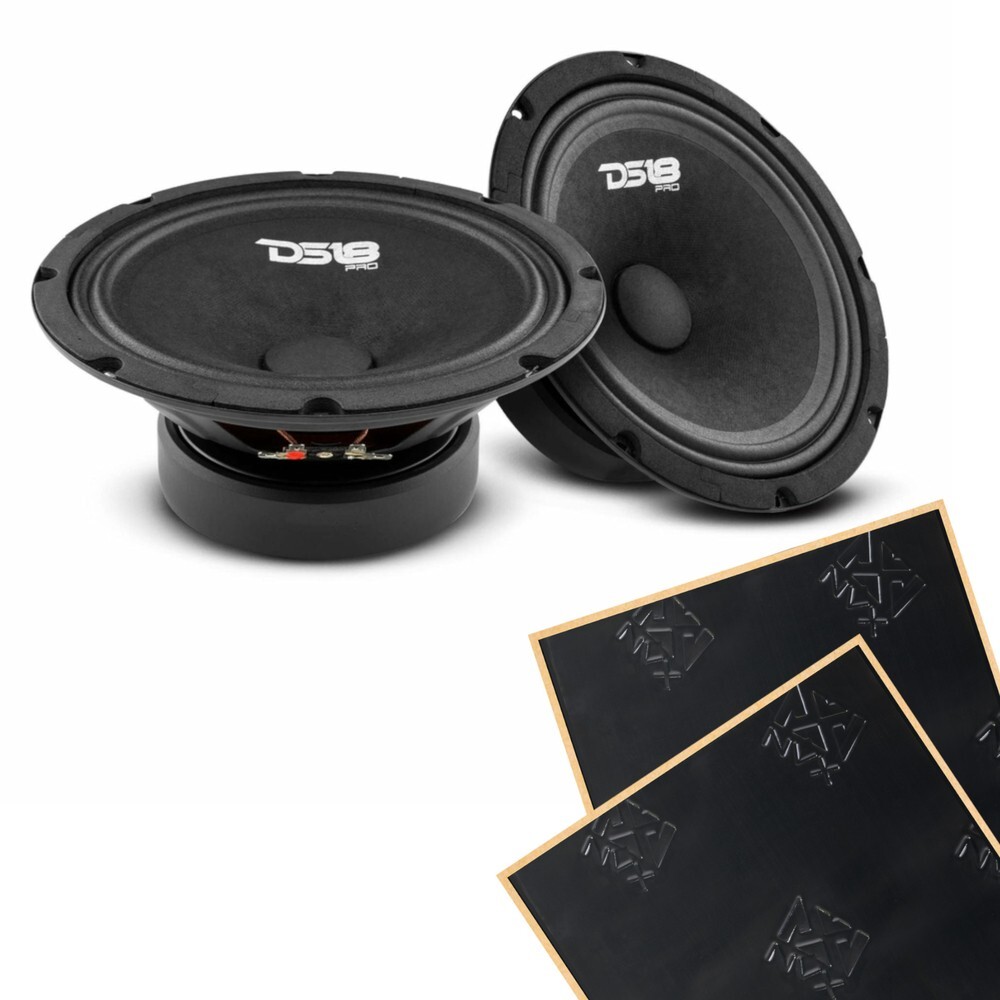 Автомобильный 8-омный среднечастотный громкоговоритель серии DS18 PRO-GM8 8 PRO-GM с демпфированием звука 959000₽