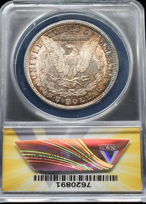クラシック nosac99 1879 Morgan Dollar ANACS MS 62 #24APR239 | eBay