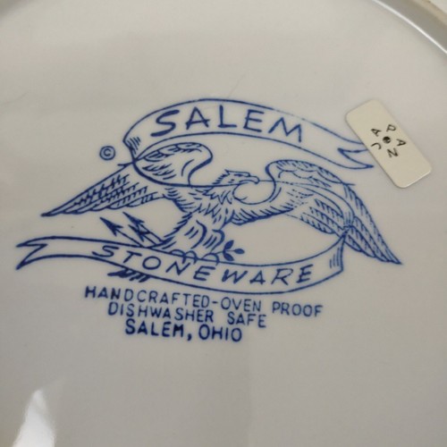 Vintage Salem Stoneware Georgetown 10" Federal Eagle Plate With Shield - Japan - Picture 4 of 5