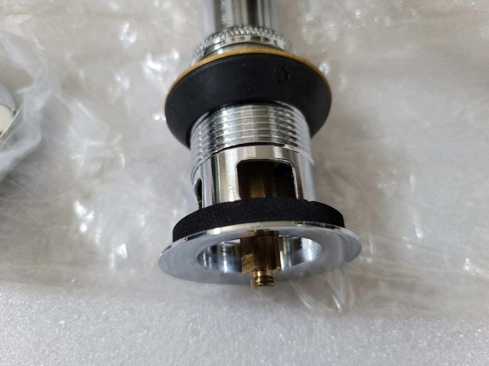 Ultra Faucets UF35110 Twist Collection Single-Handle Bathroom Sink Faucet Chrome