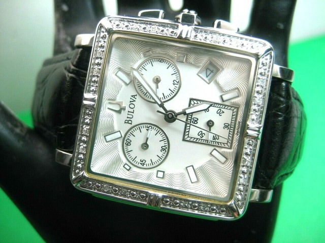 does bulova use real diamonds
