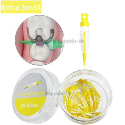 Dental Strata Wedges Soft Face Cervical Seal Diastema Wedge Matrix Band ES