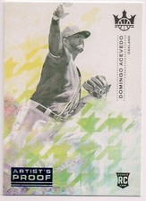 2022 Panini Diamond Kings Rookies III Artist Proof Blue Domingo Acevedo #178 RC