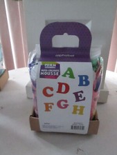 Darice Bucket of Foamie ABC Alphabet Stickers w/Adhesive Back Peel Stick, New