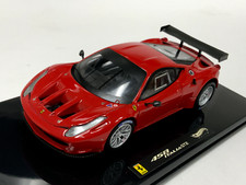 1/43 Hot Wheels Elite Ferrari 458 Italia GT2  Rosso Corsa Red  X2861    CF221