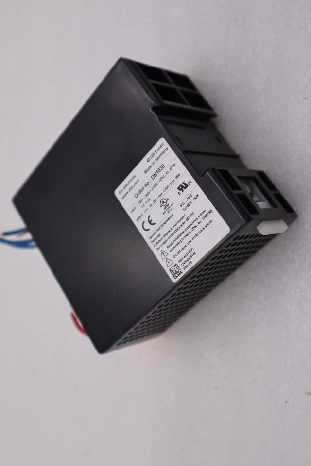 Fuente de alimentación IFM ELECTRONIC DN1030 100-240V STOCK K-404-D Foto 2 de 4