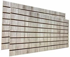 Barnwood Slatwall Panels 24"H x 48"L (Set of 2 Panels)