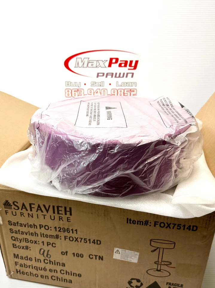 Safavieh JUDE BARSTOOL, 2172729965 FOX7514D - Image 3 of 4