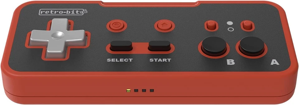 Retro-Bit Origin8 2.4 GHz Wireless Controller for Nintendo NES/Switch/PC -  Red - Image 2 of 4