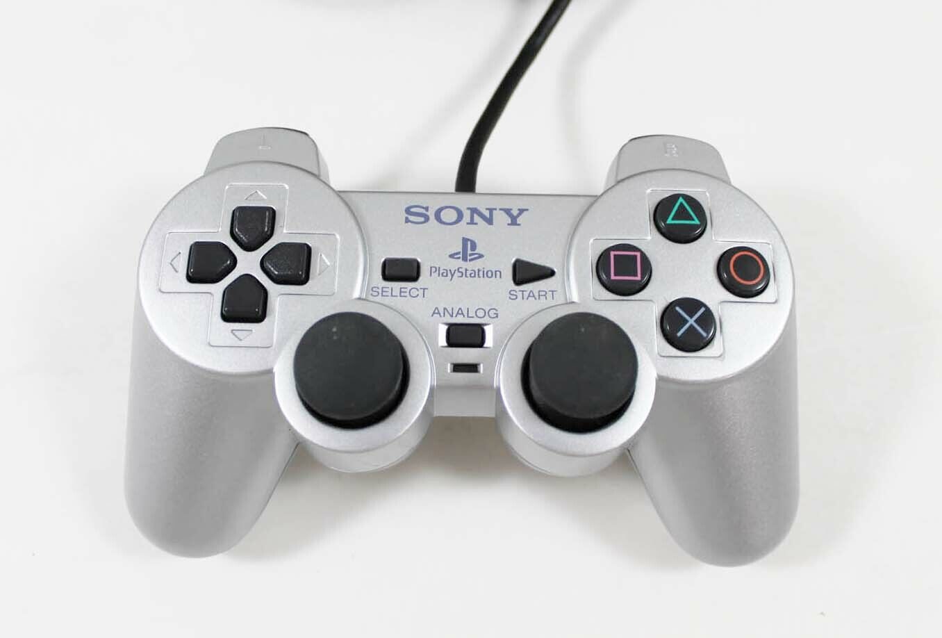 Original 2 Silver PS2 Dualshock Controller |