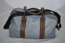 Paul Smith Dip Dyed Blue Leather Zip Holdall Large Shoulder Duffle Weekend Bag