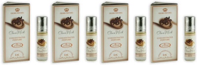Choco Musk Concentrated Perfume Oil 6ml x 4 | Alcohol-Free | Unisex | Long Lasti