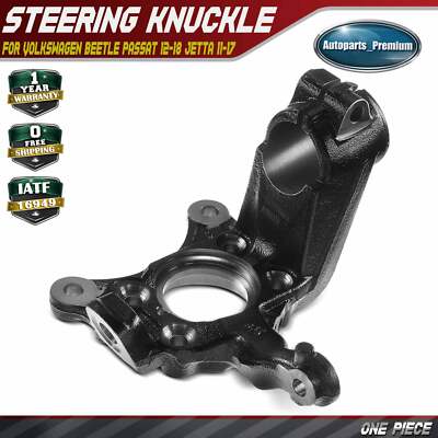 Steering Knuckle for Volkswagen Beetle Passat 12-18 Jetta 11-17 Front Passenger