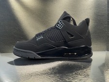 Nike Air Jordan 4 Black Cat CU1110-010 Mens F...