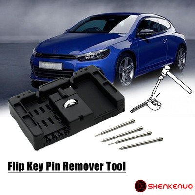 Car Flip Key Vice Fixing Pin Remove Tool For Car Door Key Repair