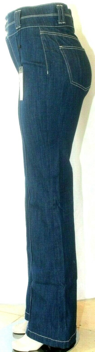 Jeans Flare BCBG Maxazria Taille W28 L33 Neuf Avec étiquette - Super Cool Et Foncé