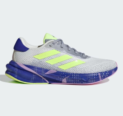 Adidas Supernova Stride Size 6.5 Women`s Running Shoes White Yellow ID0332 NEW