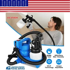 800ML HVLP Paint Sprayer Machine Handheld 650W Electric Spray Gun Painting Tool