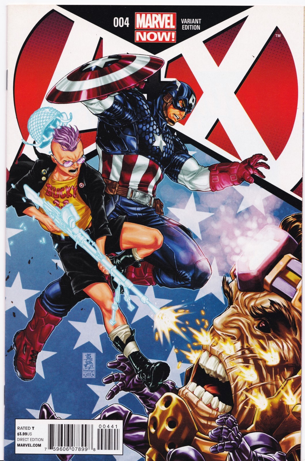 AVENGERS Vs. X-MEN #4 Mark Brooks VARIANT Cover