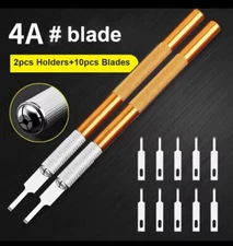 2x Watch Hairspring Collet Levers Watchmaker Repair Tool W 10 Replaceable Blades