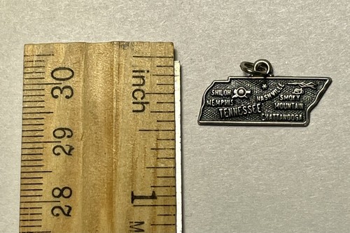 Sterling Silver Charm "Tennessee" .925 - Picture 2 of 2