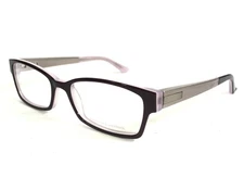 Prodesign Denmark Eyeglasses Frames 1704 c.3032 Purple Pink Cat Eye 51-16-140