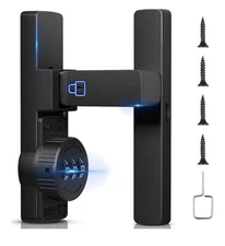 Door Lock,Flip Latch Lock with Combination, Sliding/Swinging Door Lock,Cabinet.