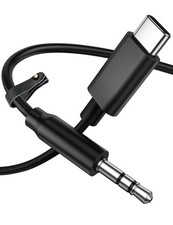 USB to 3.5mm Audio Adapter 6.6FT, to Aux Cord for Car Stereo Speaker 1/8 inch...