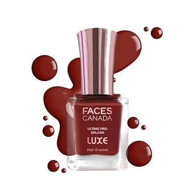 FACESCANADA Ultime Pro Splash Luxe Nail Enamel - Bubblegum (L01), 12ml | Glossy
