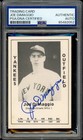 1979 TCMA Diamond Greats Joe Dimaggio Signed Auto Autograph PSA DNA