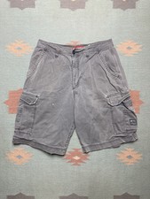 Vintage y2k Union bay cargo shorts wide leg baggy skater utility hiking 33