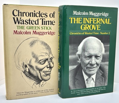 Chronicles Of Wasted Time Vol I & 2 | Malcolm Muggeridge | 1973/74 Hardcover