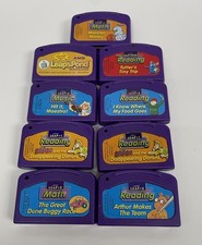 Mixed Lot of 9 LeapFrog LeapPad Learning Game...