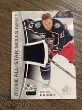 2019-20 SP Game Used #AS-CA Cam Atkinson 2019 NHL All-Star Skills Fabric
