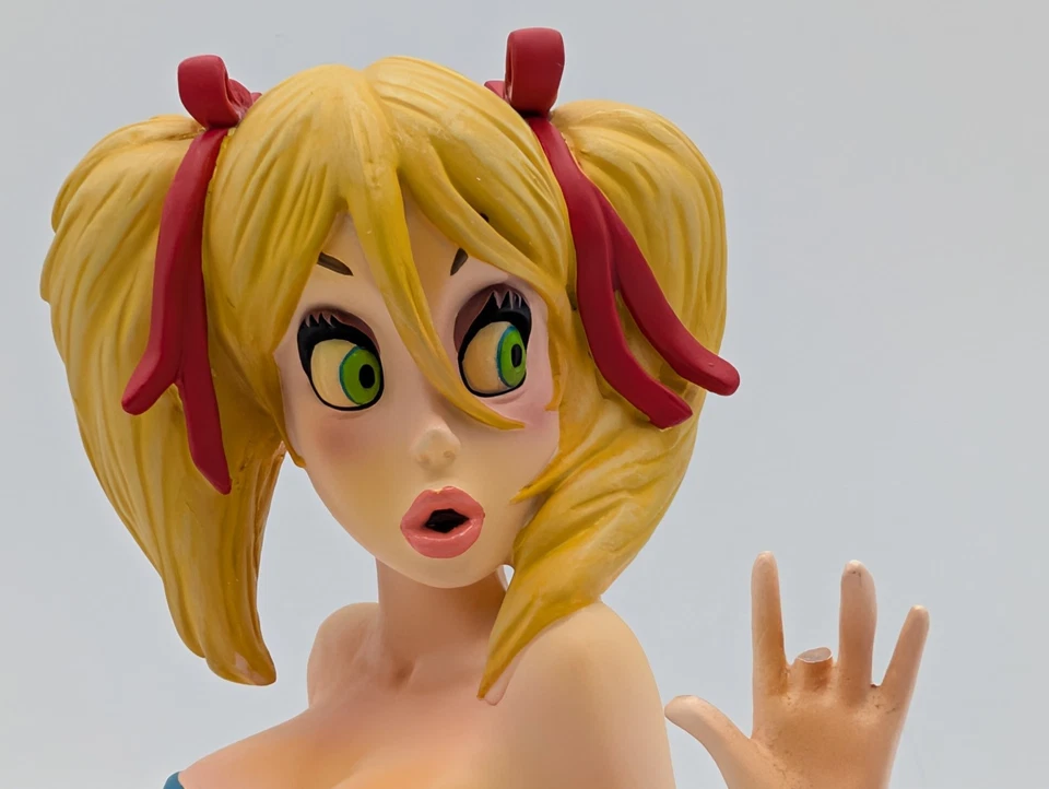 Mandy & Skoots Statue by Dean Yeagle Limited Edition Hand-Painted 2005 COA - Image 4 of 4