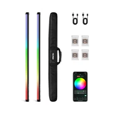 VILTROX 2 Pack LED Stick Light Kit, 30W Full Color LED Tube Light with Built-...